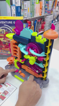 Colorful Marble Building Pin Ball Machine