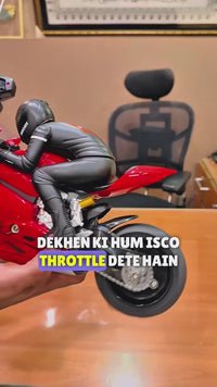 High Speed Remote Control Bike With Light And Sound