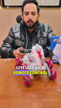 360 Rotate Remote Control Stunt Dinosaur With Light And Sound