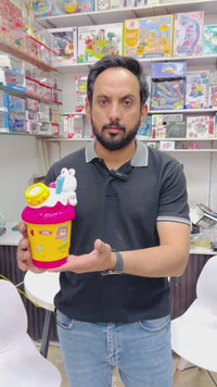 Bunny Bubble Machine Cup With Light And Sound