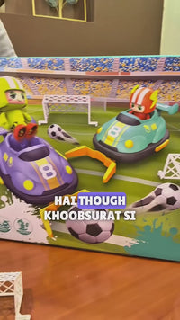 Remote Control 2-Player Bumper Football Car