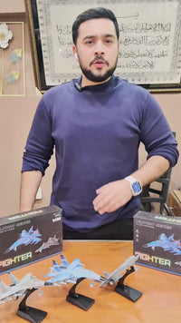 Military Series Army Fighter Metal Plane