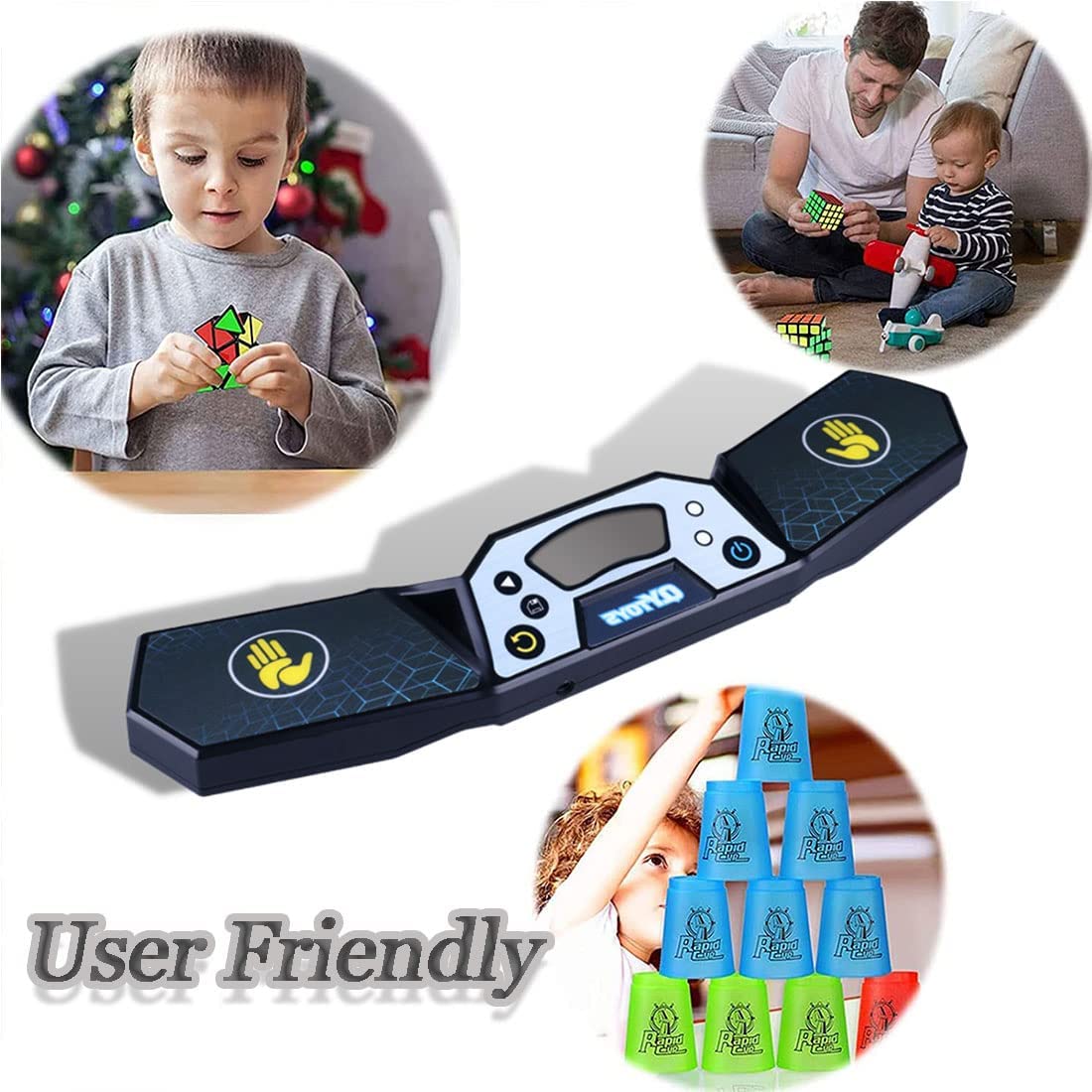 QY Touch Timer With Free Cube