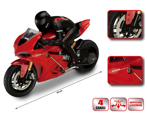 High Speed Remote Control Bike With Light And Sound