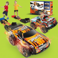 Manual Air Foot Pump Track Set
