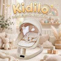 Thumbnail for Kidilo 3-in-1 Electric Baby Swing in Khaki