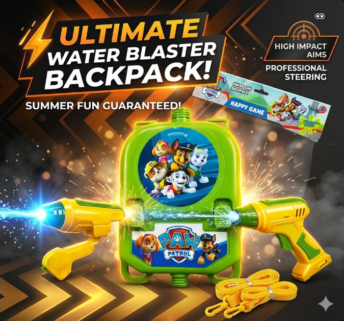 Paw Patrol Water Gun Backpack
