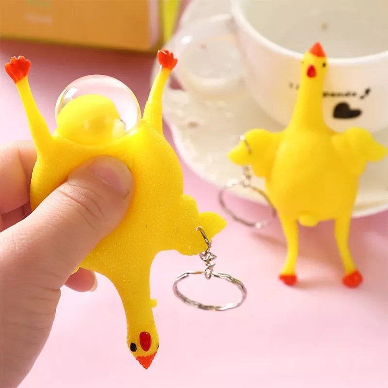 Squeeze Chicken Egg Laying - Pack Of 2