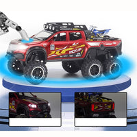 Thumbnail for 1:24 Benz X-CLASS 6x6 Diecast Pickup With Bike Toy
