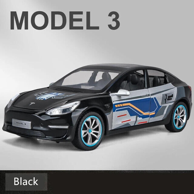 1:24 Diecast Alloy Tesla Model 3 Car