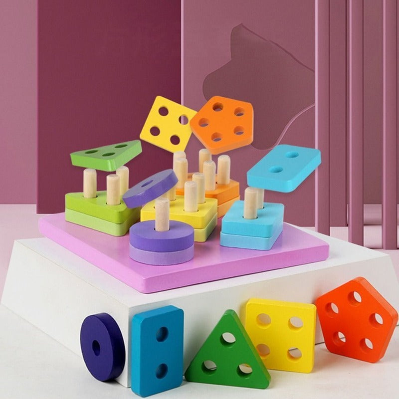 Building Blocks And Five Sets of Columns