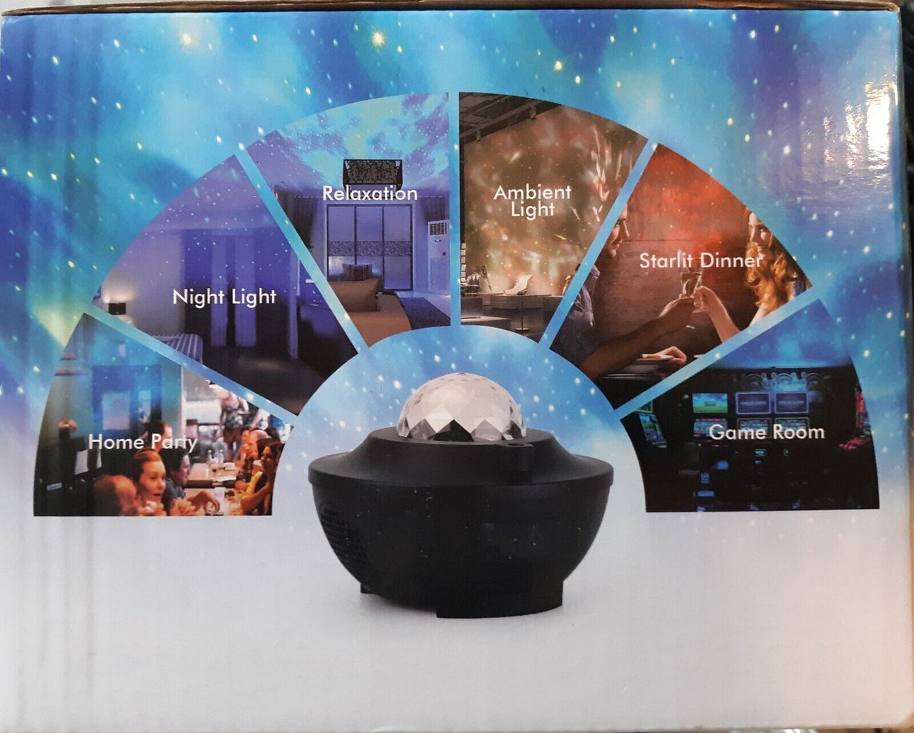LED Starry Light Projector With Music