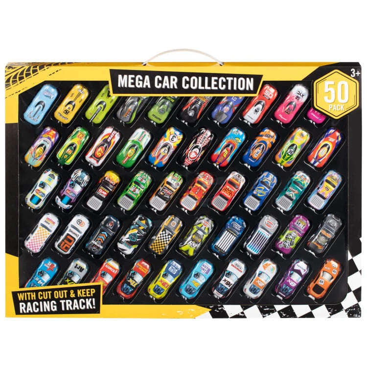 Pack of 50 Pcs Mini Cars
