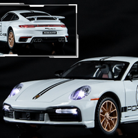Diecast Porsche 911 Turbo S Car 1:24 Scale