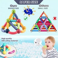 Thumbnail for Magnetic Building Blocks 56Pcs