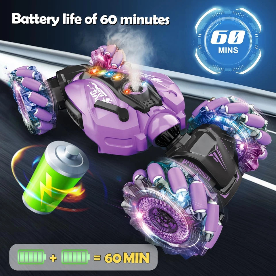 Remote Control Stunt Car With Smoke Effect And Light And Sound