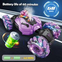 Thumbnail for Remote Control Stunt Car With Smoke Effect And Light And Sound