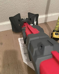 Thumbnail for Mattel Boom Co Rapid Madness Blaster Gun Air Powered Automatic dart