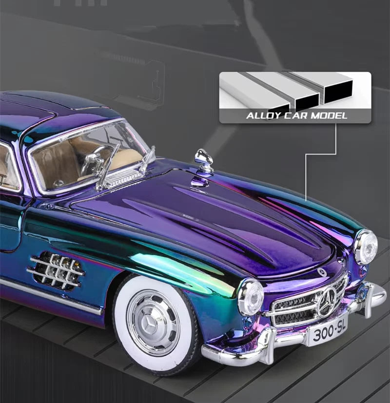 1:24 Diecast Electroplating Mercedes-Benz
