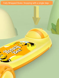 Thumbnail for Cartoon Face Manual Scooty For Kids