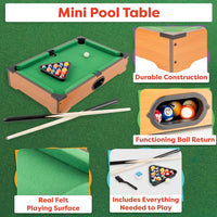 Thumbnail for Mini Tabletop Pool Table for Kids