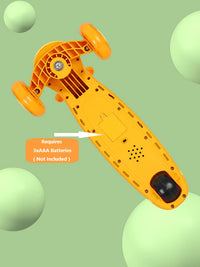 Thumbnail for Cartoon Face Manual Scooty For Kids