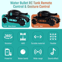 Thumbnail for Remote Control Gel Ball Tank With Smoke Effect