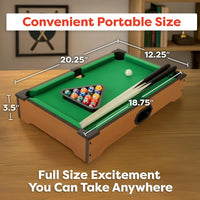 Thumbnail for Mini Tabletop Pool Table for Kids