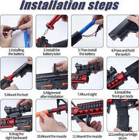 Thumbnail for Automatic AR-13 Gel Blaster Gun Toy