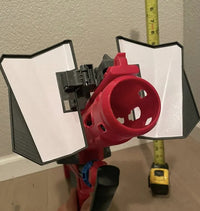 Thumbnail for Mattel Boom Co Rapid Madness Blaster Gun Air Powered Automatic dart
