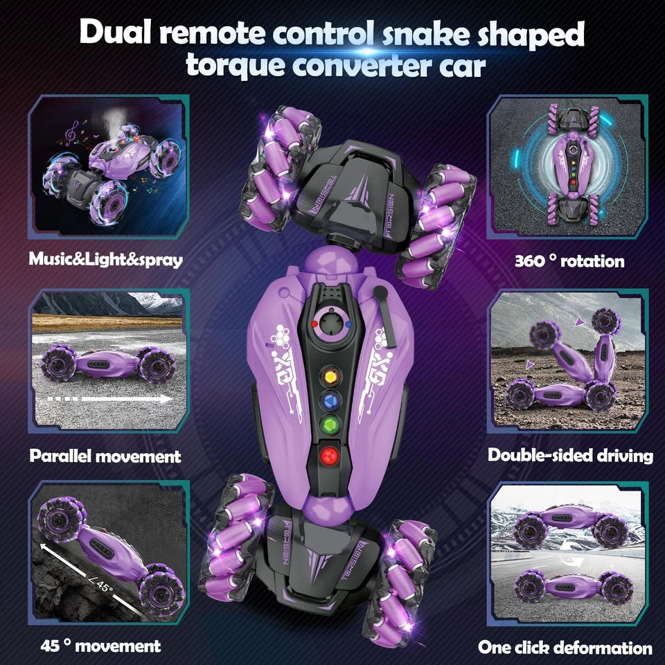 Remote Control Stunt Car With Smoke Effect And Light And Sound