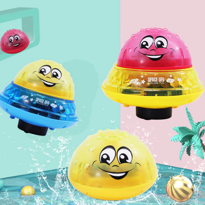 Buy 2 in 1 Multifunctional UFO Bath Toy With Light And Sound Online In Pakistan ToyZone.Pk