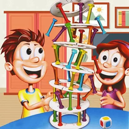 Buy Wobbly Tower Collapse Stacking Stick Game Online in Pakistan ...