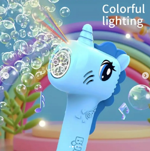 Automatic Unicorn Bubble Stick