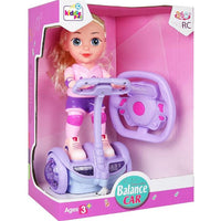 Thumbnail for Remote Control Barbie Doll Scooter Toy Electric Riding Girl Doll with Flashing Lights