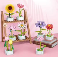 Thumbnail for DIY Block Flowers Plant (255 Pcs)