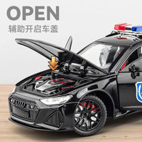Thumbnail for Diecast 1:24 Audi RS6 Police Car