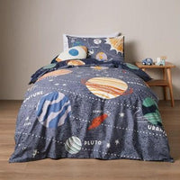 Space Kids Cotton Bed Sheets