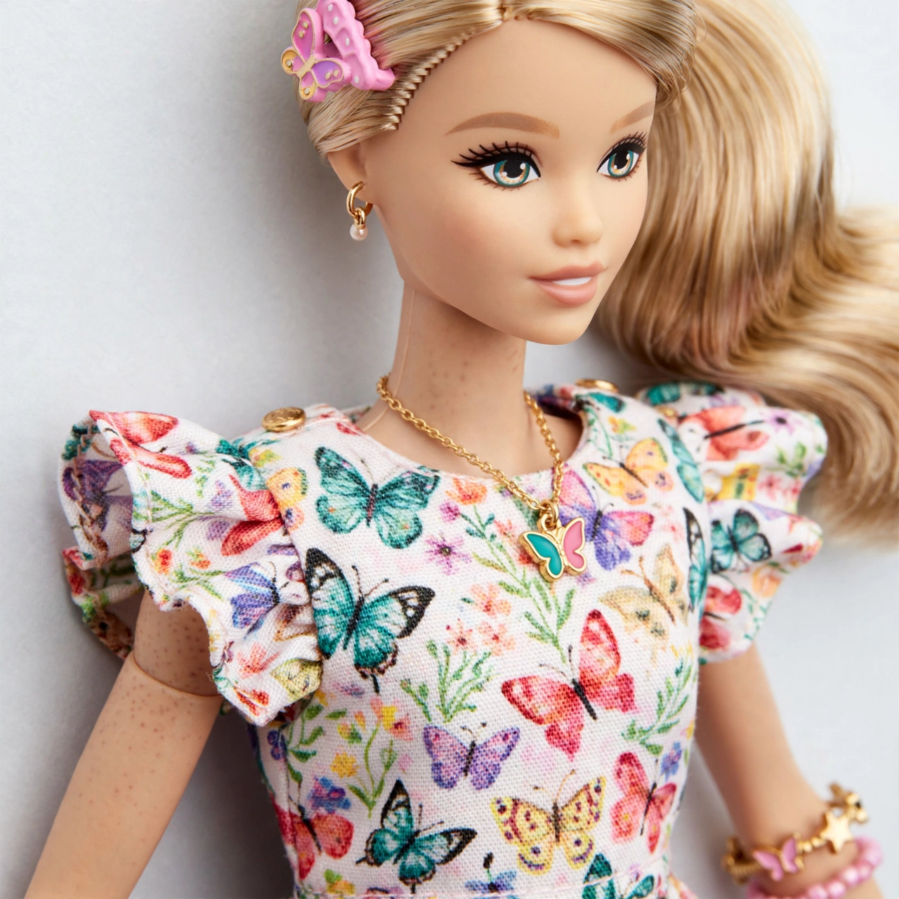 Barbie Butterfly-Print Fashion Doll by Mattel