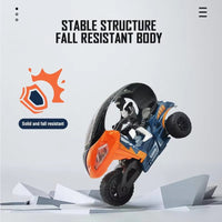 Thumbnail for 2.4GHz Remote Control Three Wheel Stunt Spray Motorcycle