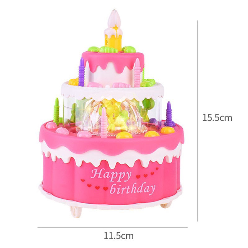 Electric Rotary And Birthday Party Cake For Kids