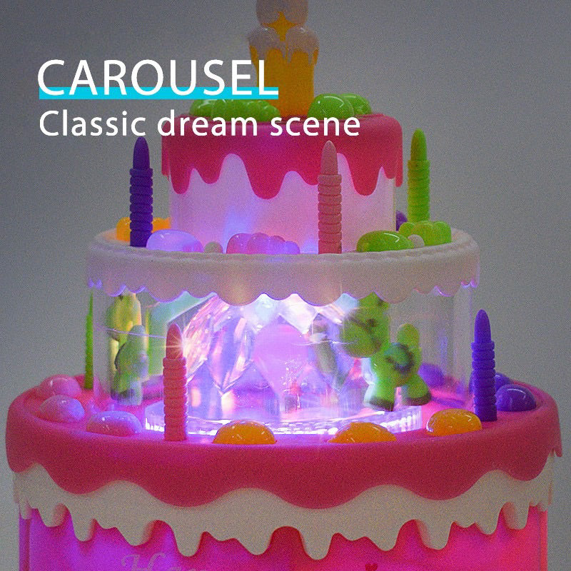 Electric Rotary And Birthday Party Cake For Kids