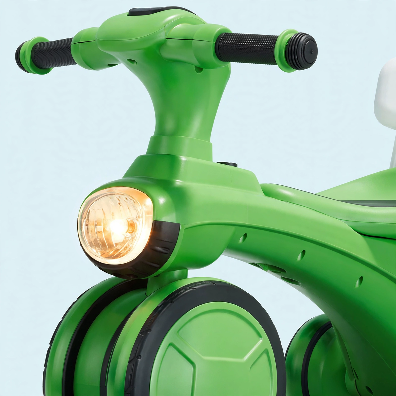 Kids Plastic Tricycle - close-up detail