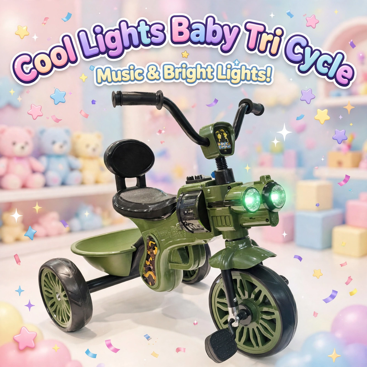 Cool Lights Baby Tri Cycle - hero image