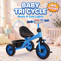 Baby Tri Cycle with Music & Cool Lights