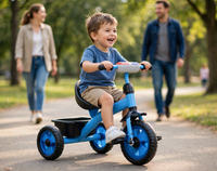 Thumbnail for Baby Tri Cycle with Music & Cool Lights - lifestyle