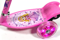 Thumbnail for Close-up of the Barbie graphics and light-up wheels