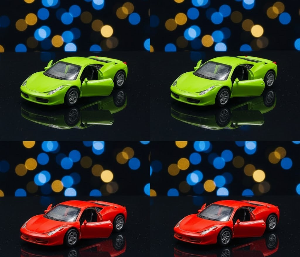 1:36 Scale Ferrari 458 Italia Diecast Metal Sports Car