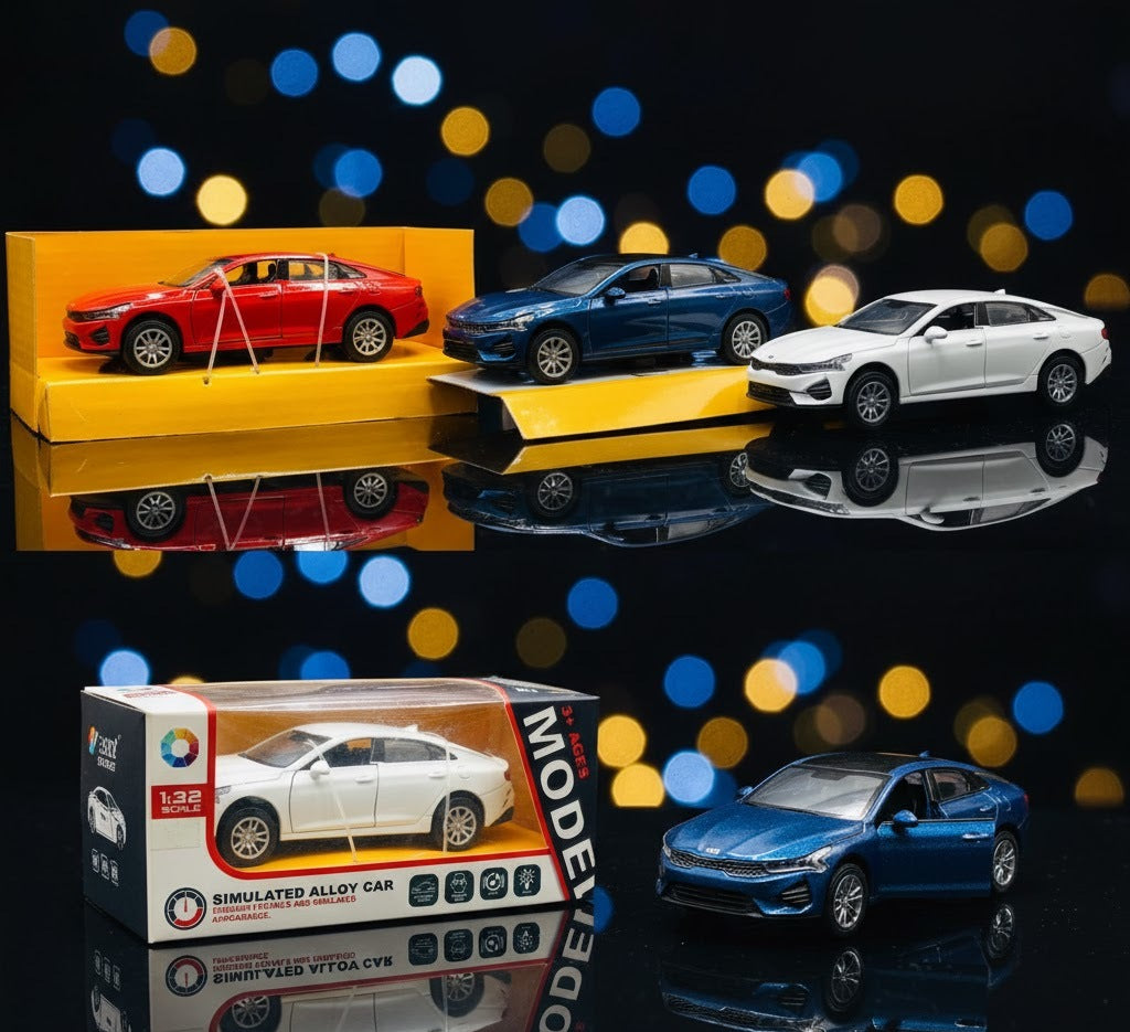 Diecast Kia K5/Optima Model Car 1:32 Scale | Simulated Alloy with Sound & Light | Collector's Toy