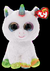 Ty Beanie Boos White Unicorn Plush